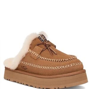 NEW UGG Women's Disquette Alpine Platform Slipper in Chestnut size 8